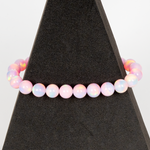 Pearl Pink Opalescence Beaded Bracelet