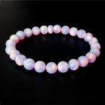 Pearl Pink Opalescence Beaded Bracelet