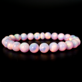Pearl Pink Opalescence Beaded Bracelet