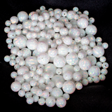 Pearl White Opal Craft Beads