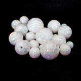 Pearl White Opal Craft Beads