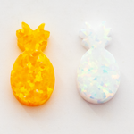 Opal Pineapple Charms