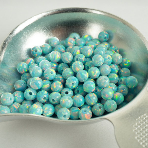 Seafoam Opal 4mm Craft Beads