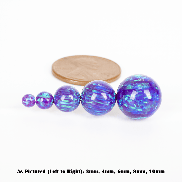 Sleepy Lavender Opal Craft Beads - The Opal Dealer