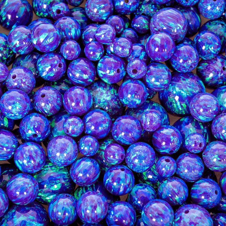 Sleepy Lavender Opal Craft Beads - The Opal Dealer
