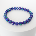 Sleepy Lavender Opal Beaded Bracelet - New Design