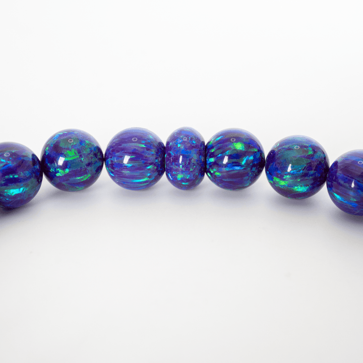 Sleepy Lavender Opal Beaded Bracelet - The Opal Dealer