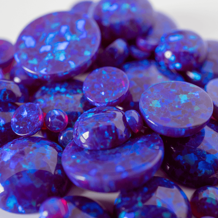 Sleepy Lavender Opal Round Cabochon - The Opal Dealer