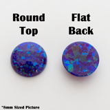 Sleepy Lavender Opal Round Cabochon