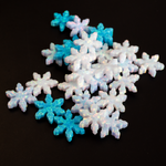 Opal Snowflake Charm