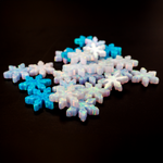 Opal Snowflake Charm