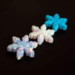 Opal Snowflake Charm