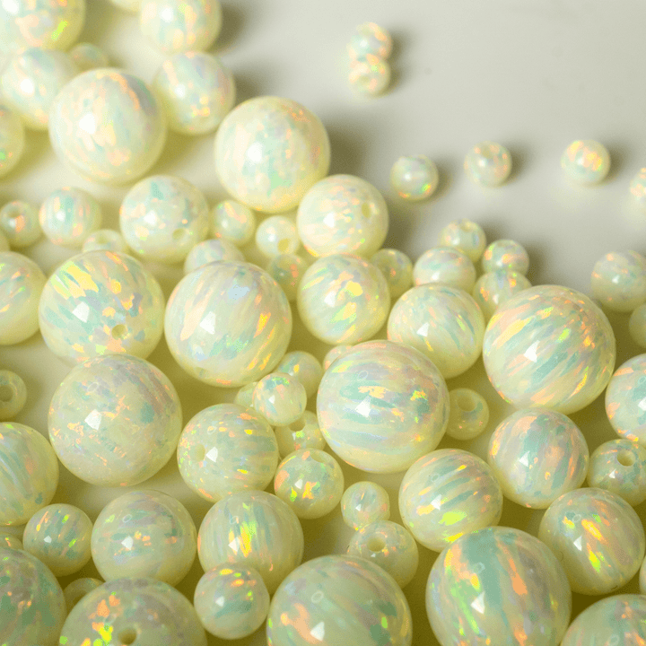 Taffy Yellow Opal Craft Beads - The Opal Dealer