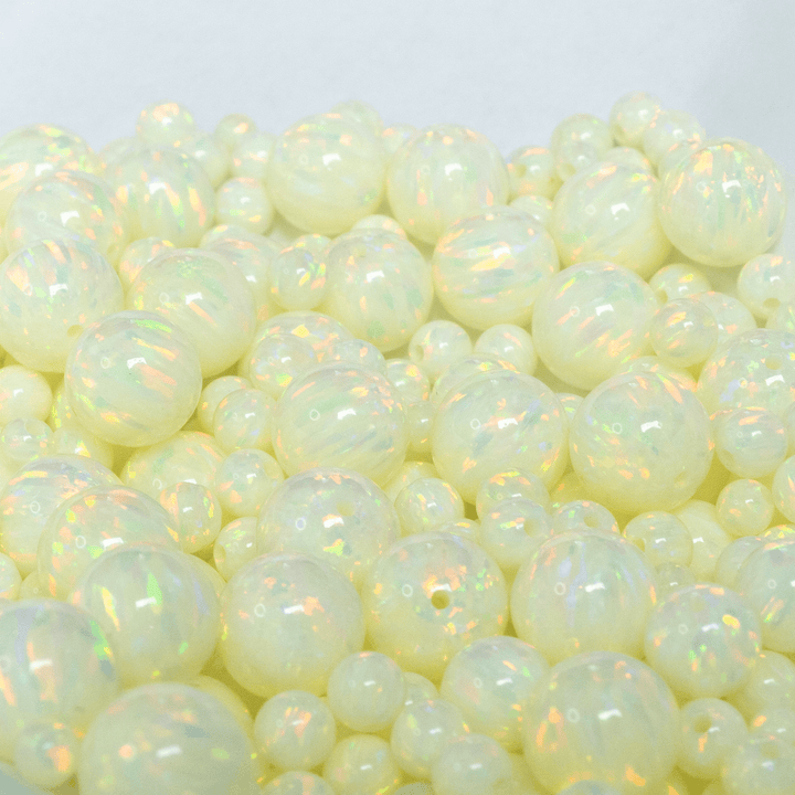 Taffy Yellow Opal Craft Beads - The Opal Dealer