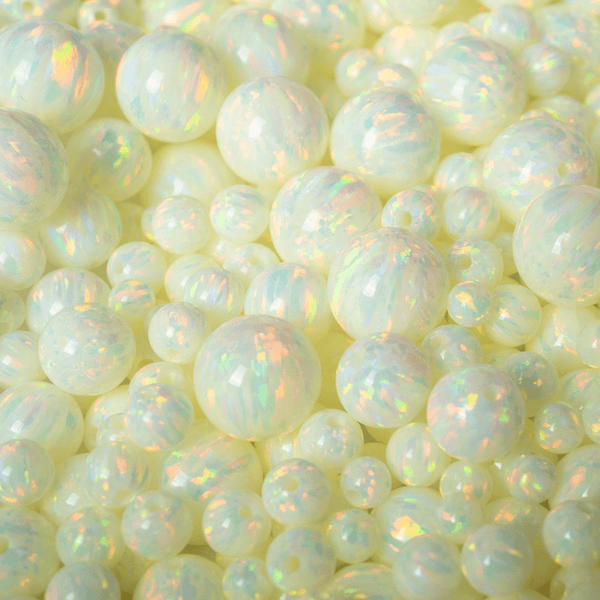Taffy Yellow Opal Craft Beads - The Opal Dealer