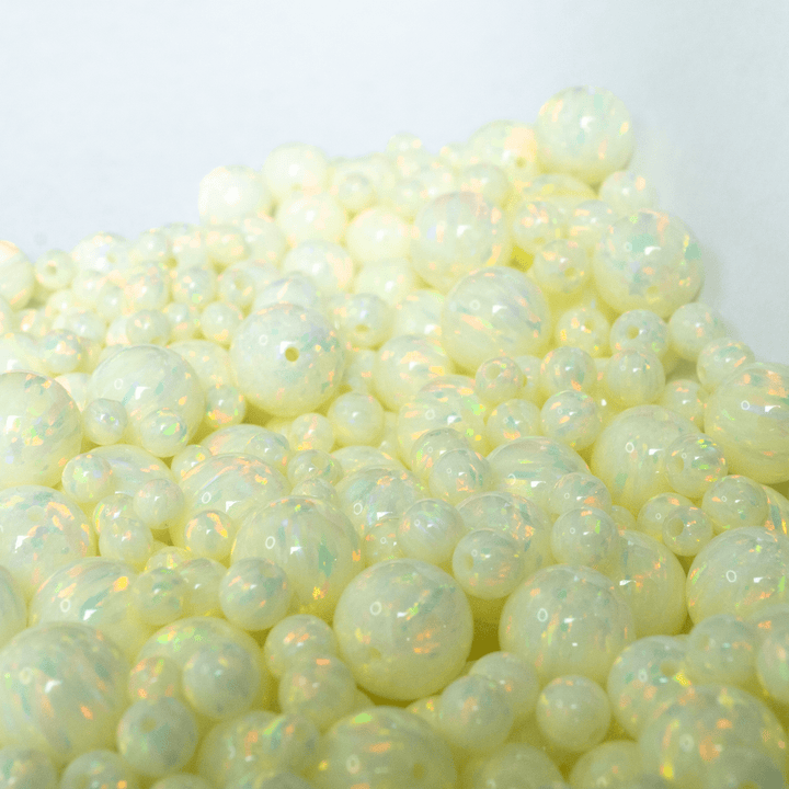 Taffy Yellow Opal Craft Beads - The Opal Dealer