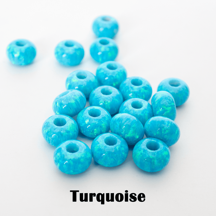 6mm Opal Rondelles - The Opal Dealer
