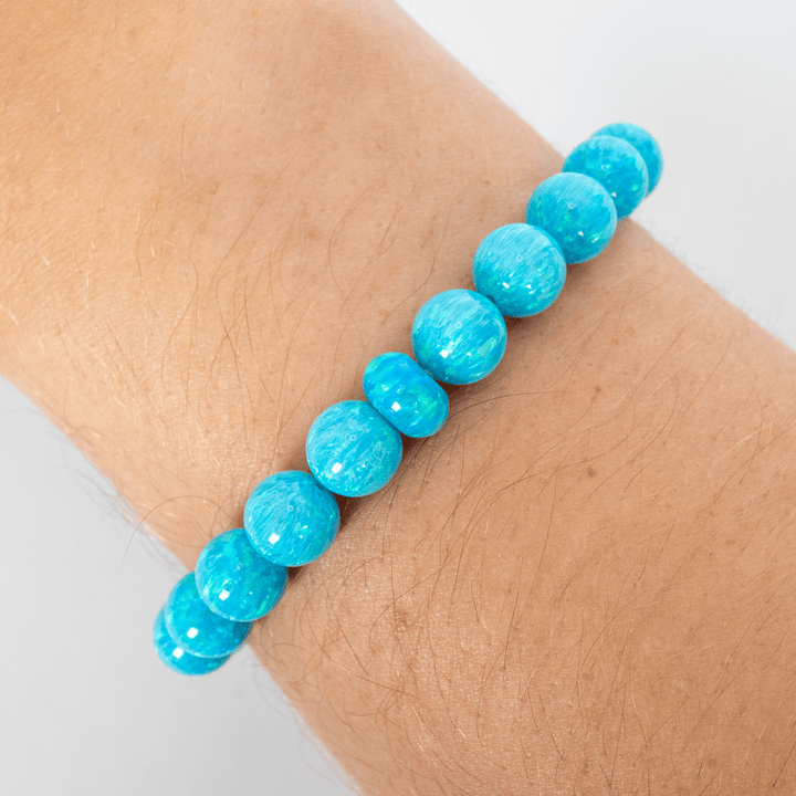 Turquoise Opal Beaded Bracelet - The Opal Dealer