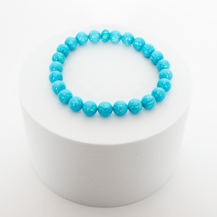 Turquoise Opal Beaded Bracelet - The Opal Dealer