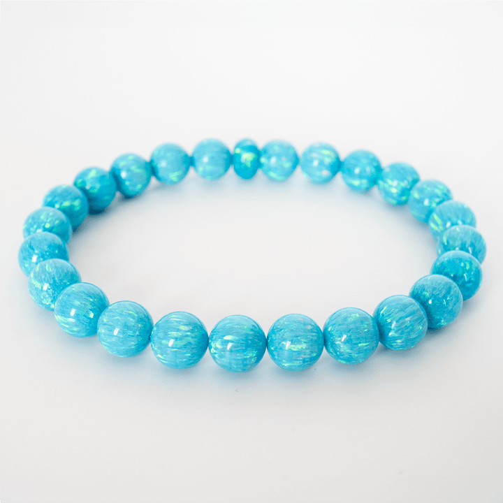 Turquoise Opal Beaded Bracelet - The Opal Dealer