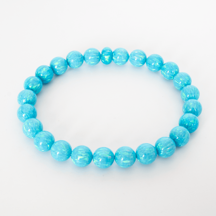 Turquoise Opal Beaded Bracelet - The Opal Dealer