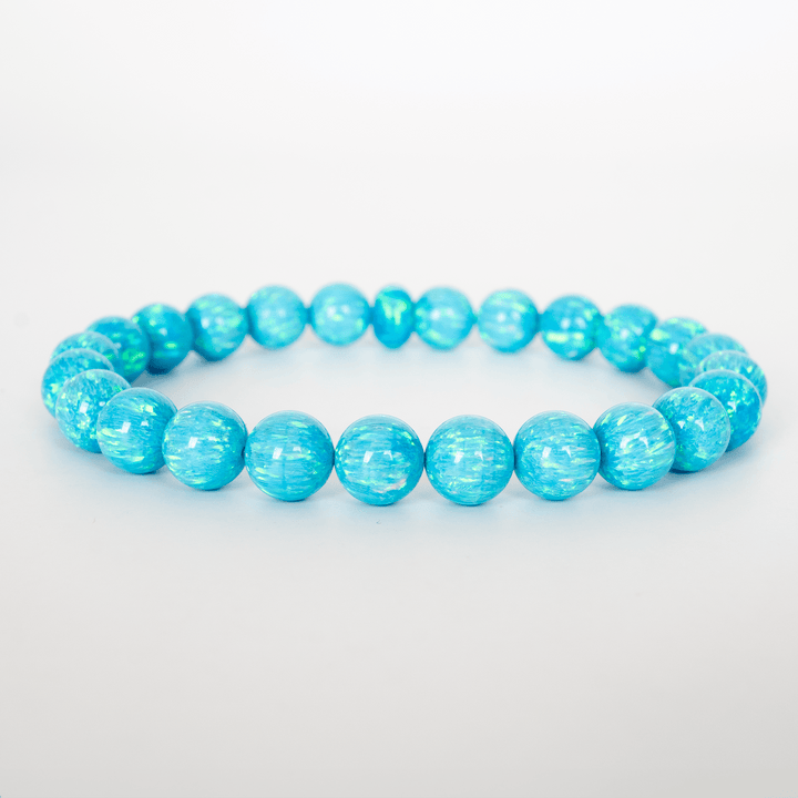 Turquoise Opal Beaded Bracelet - The Opal Dealer