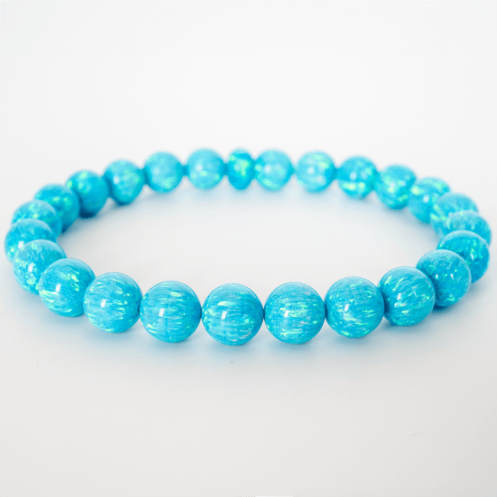 Turquoise Opal Beaded Bracelet - The Opal Dealer