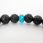 Turquoise Opal & Lava Stone Beaded Bracelet
