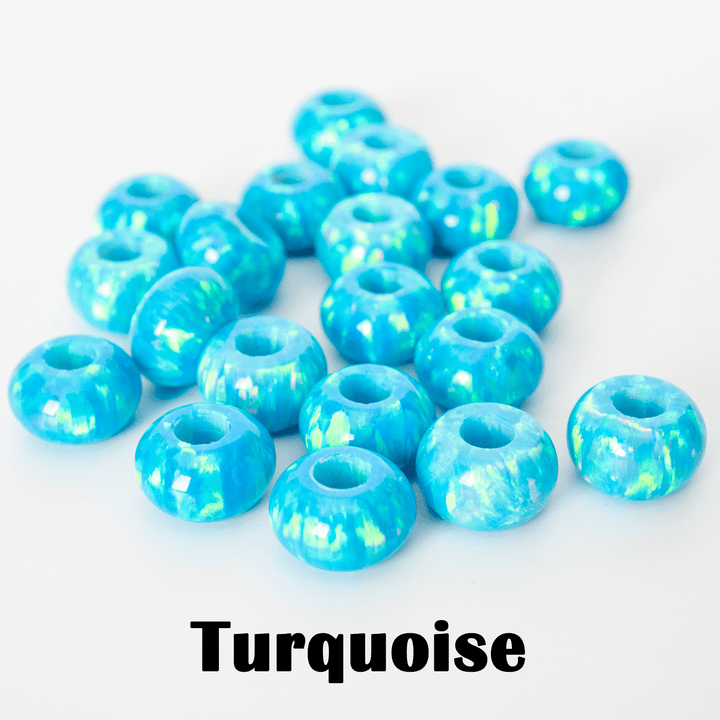 8mm Opal Rondelles - The Opal Dealer