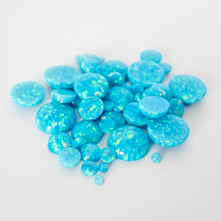Turquoise Opal Round Cabochon - The Opal Dealer