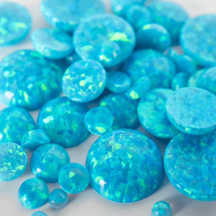 Turquoise Opal Round Cabochon - The Opal Dealer