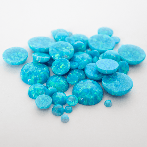 Turquoise Opal Round Cabochon - The Opal Dealer