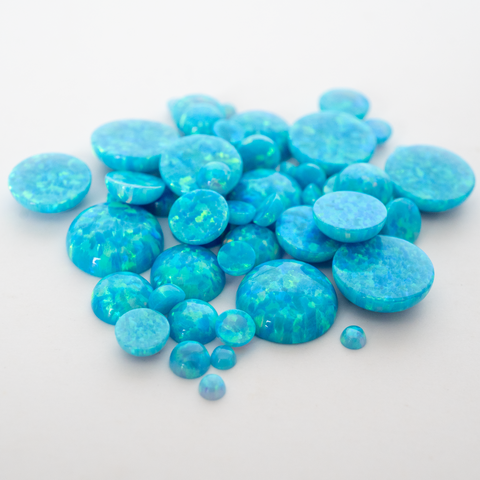 Turquoise Opal Round Cabochon