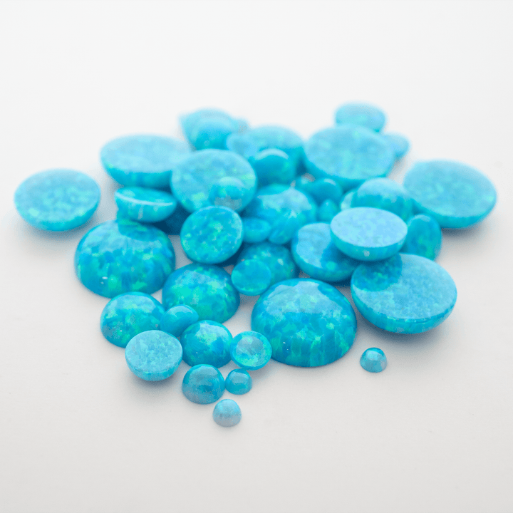Turquoise Opal Round Cabochon - The Opal Dealer