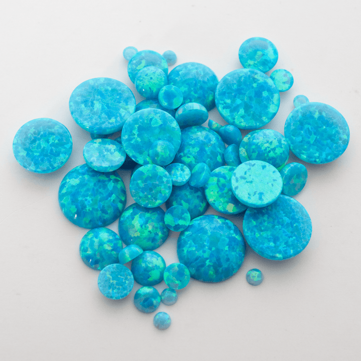 Turquoise Opal Round Cabochon - The Opal Dealer