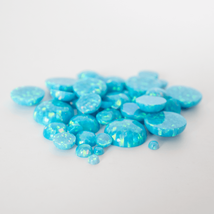 Turquoise Opal Round Cabochon - The Opal Dealer