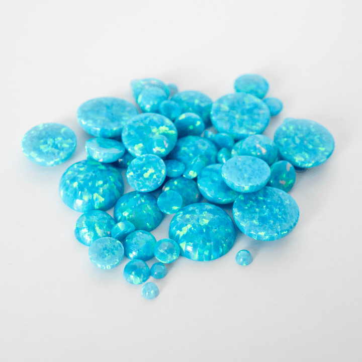 Turquoise Opal Round Cabochon - The Opal Dealer