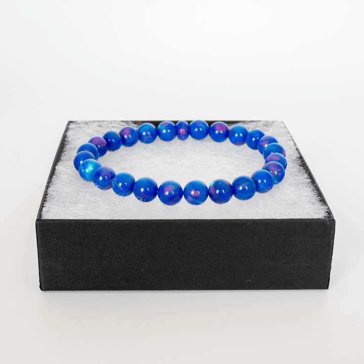 Twilight Opalescence Beaded Bracelet - The Opal Dealer