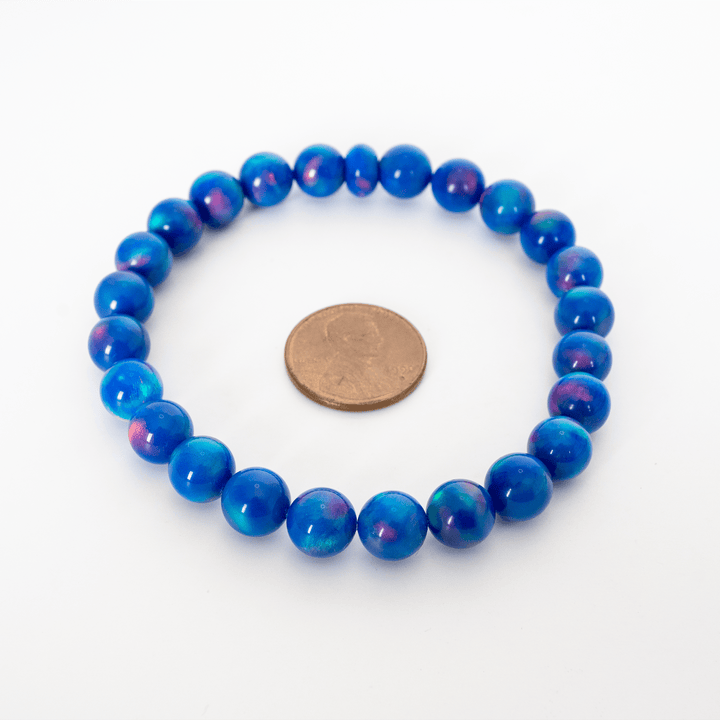 Twilight Opalescence Beaded Bracelet - The Opal Dealer