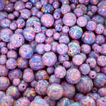 Ultra Violet Opal Craft Beads