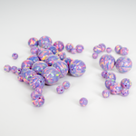 Ultra Violet Opal Craft Beads