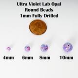 Ultra Violet Opal Craft Beads