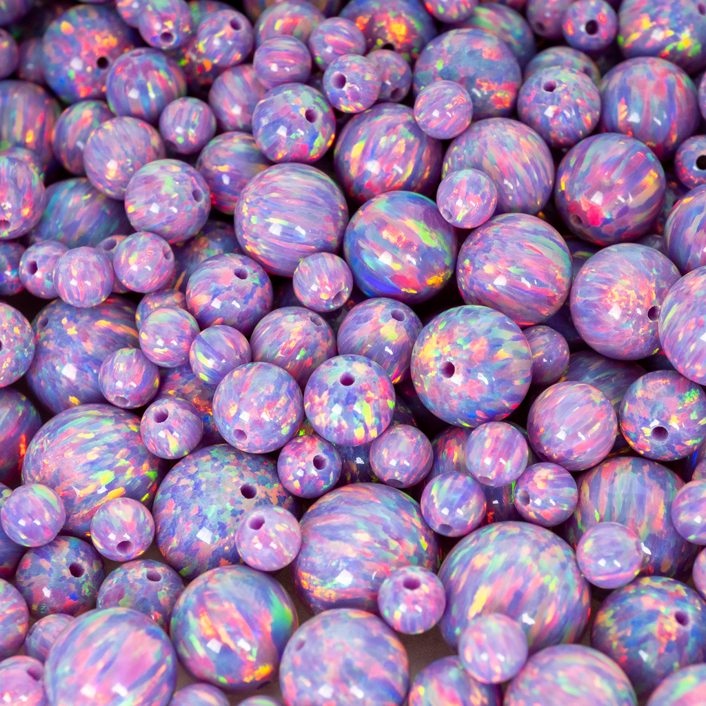 Opal Craft Beads - Ultra Violet Opal Beads - Jewelry Making – The