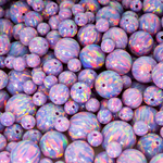 Ultra Violet Opal Craft Beads