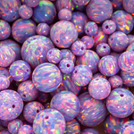 Ultra Violet Opal Craft Beads