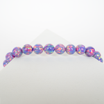 Ultra Violet Opal Beaded Bracelet