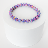 Ultra Violet Opal Beaded Bracelet