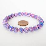 Ultra Violet Opal Beaded Bracelet
