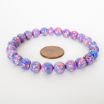 Ultra Violet Opal Beaded Bracelet - New Design