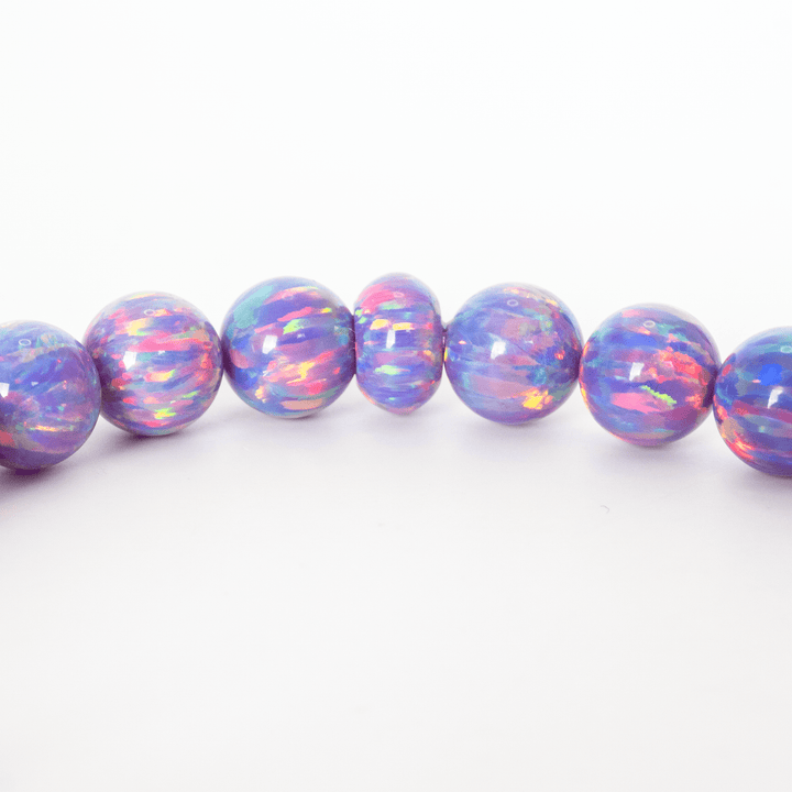 Ultra Violet Opal Beaded Bracelet - The Opal Dealer